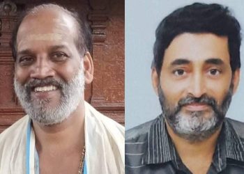 1.ശബരിമല മേൽശാന്തി കെ.ജയരാമൻ നമ്പൂതിരി,2. മാളികപ്പുറം മേൽശാന്തി ഹരിഹരൻ നമ്പൂതിരി