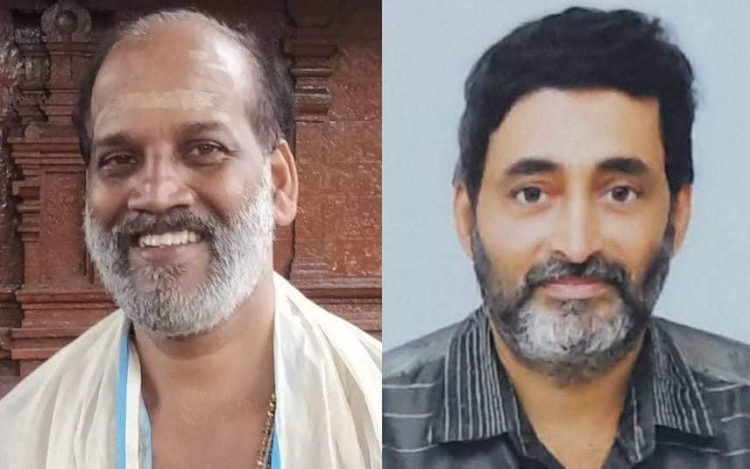 1.ശബരിമല മേൽശാന്തി കെ.ജയരാമൻ നമ്പൂതിരി,2. മാളികപ്പുറം മേൽശാന്തി ഹരിഹരൻ നമ്പൂതിരി