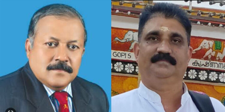 മേജര്‍ ജനറല്‍ പി. വിവേകാനന്ദന്‍ (പ്രസിഡന്റ്),|മുരളീധരഗോപാല്‍ (ജനറല്‍ സെക്രട്ടറി),