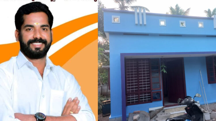 1. ബിജെപി വാര്‍ഡ് മെമ്പര്‍ രതീഷ്
2. നിര്‍മാണപ്രവര്‍ത്തനങ്ങള്‍ അന്തിമഘട്ടത്തിലായ വീട്‌